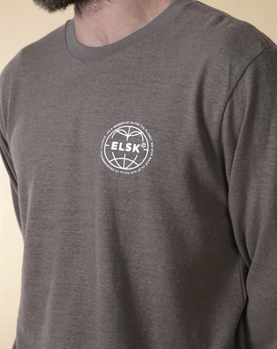 Elsk - Statement Golbe Mens Hemp Langærmet Trøje - Humble Brown 